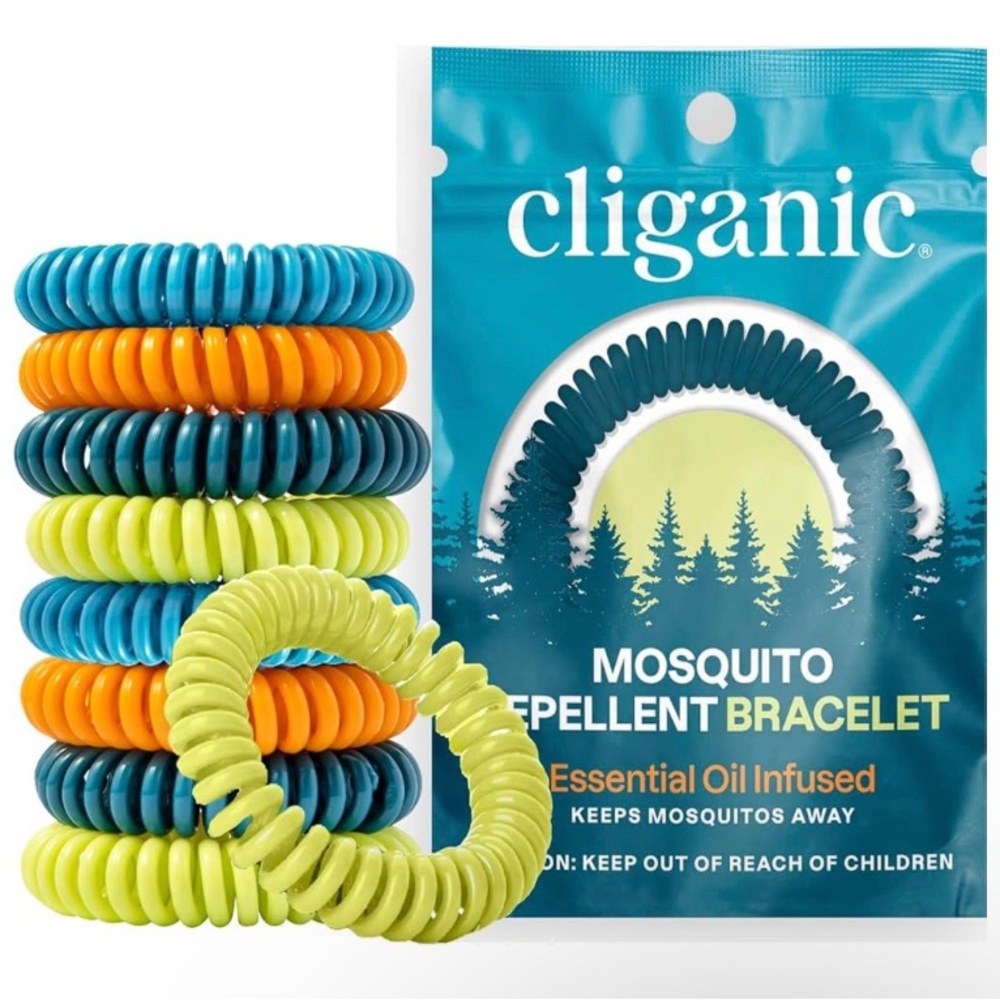 Mosquito Repellent Bracelet - Blue, Orange, Green